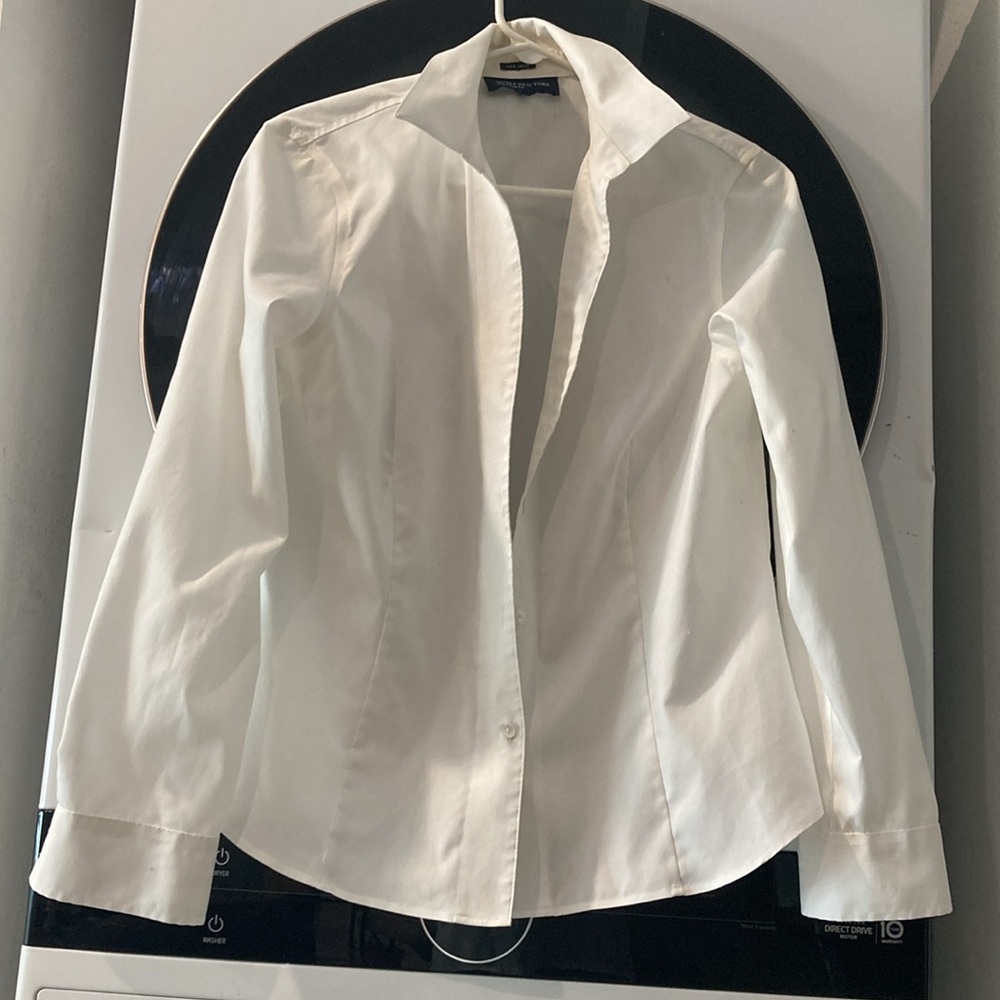 No Iron Wht Business Shirt - Picture 9 of 12